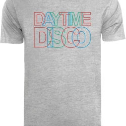 Тениска Daytime Disco Tee T-Shirt Round Neck heather grey XXL