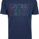 Тениска Daytime Disco Tee T-Shirt Round Neck light navy XXL