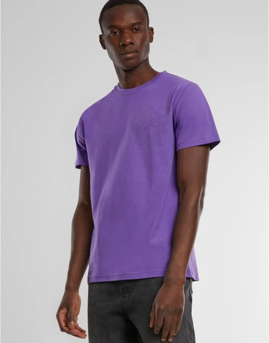 Тениска Rude Banana Tee T-Shirt Round Neck lilac XXL
