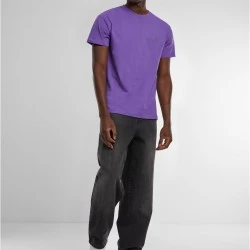 Тениска Rude Banana Tee T-Shirt Round Neck lilac XXL