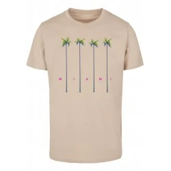 Тениска Miami Palms Tee sand XXL