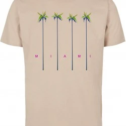 Тениска Miami Palms Tee sand XXL