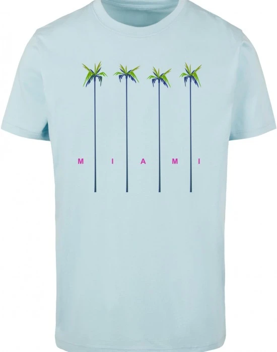 Тениска Miami Palms Tee ocean blue XXL