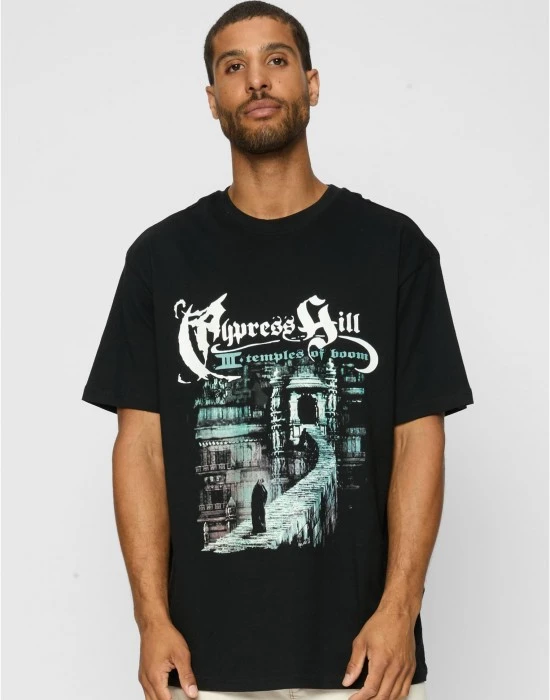 Тениска Cypress Hill Temples of Boom Oversize Tee black XXL