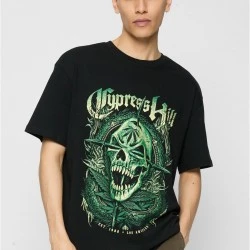 Тениска Cypress Hill Skull Face Oversize Tee black XXL