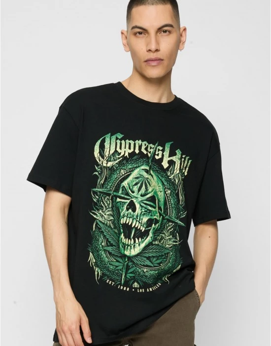 Тениска Cypress Hill Skull Face Oversize Tee black XXL