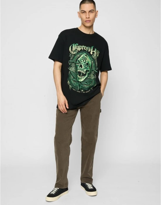 Тениска Cypress Hill Skull Face Oversize Tee black XXL