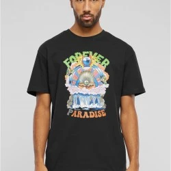 Тениска Paradise Oversize Tee black XXL