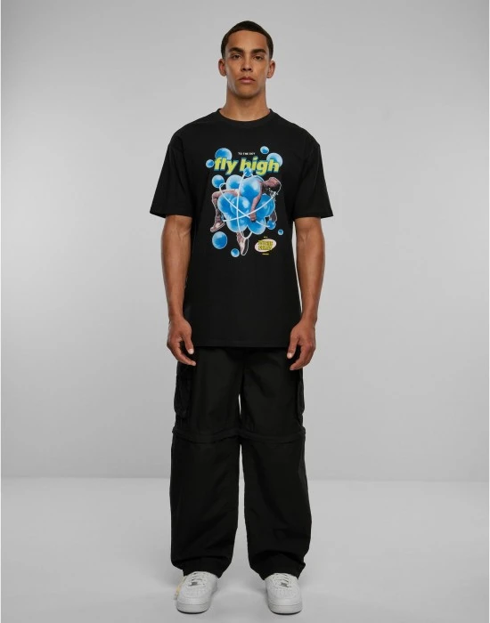Тениска Psychadelic Oversize Tee black XXL