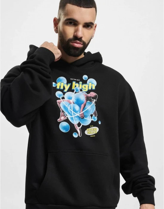 Psychadellic Heavy Oversize Hoody black XXL