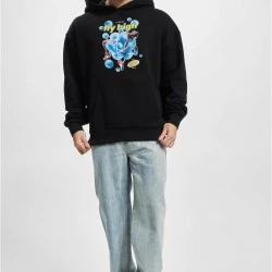 Psychadellic Heavy Oversize Hoody black XXL