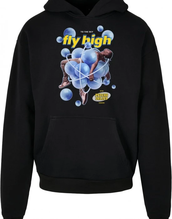 Psychadellic Heavy Oversize Hoody black XXL