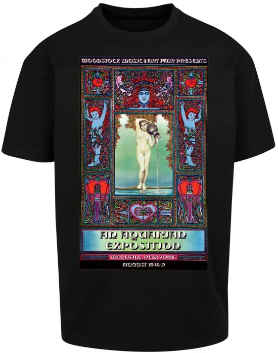 Тениска Woodstock Wallkill Oversize Tee black XXL