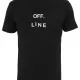 Мъжка тениска в черен цвят Mister Tee Off Line, Тениски - Hoodstyle.bg