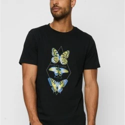 Тениска Butterfly Night Tee black XXL
