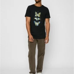 Тениска Butterfly Night Tee black XXL
