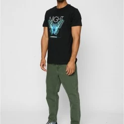 Тениска 3 Butterflies Tee black XXL