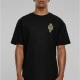 Тениска Santa Monica Oversize Tee black XXL