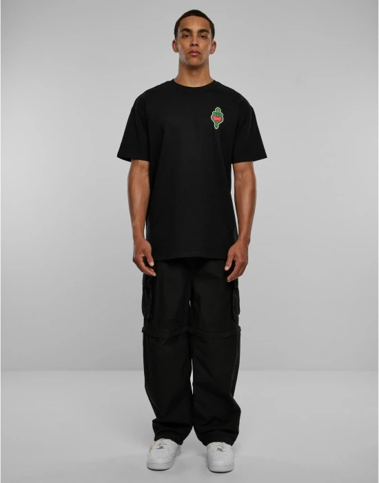 Тениска Santa Monica Oversize Tee black XXL