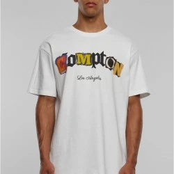 Тениска Compton L.A. Oversize Tee white XXL