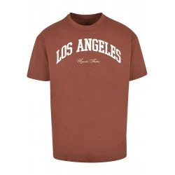 Тениска L.A. College Oversize Tee bark XXL