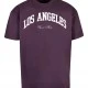 Тениска L.A. College Oversize Tee purplenight XXL