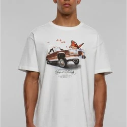 Тениска Pimp a Butterfly Oversize Tee white XXL