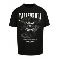 Тениска La Familia Heavy Oversize Tee black XXL