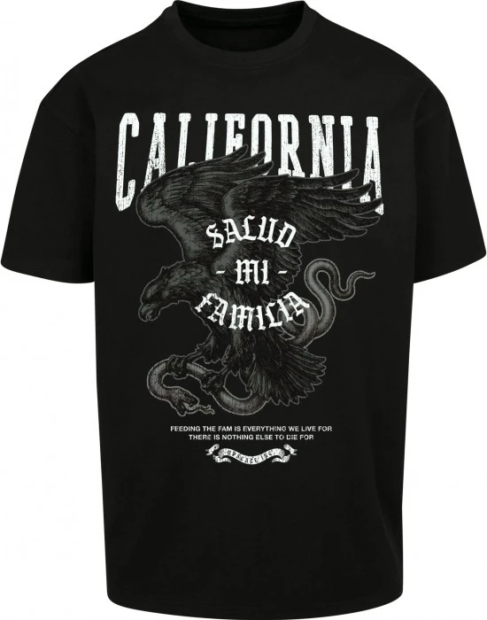 Тениска La Familia Heavy Oversize Tee black XXL