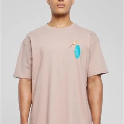 Тениска California Motel Oversize Tee duskrose XXL