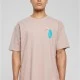 Тениска California Motel Oversize Tee duskrose XXL