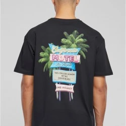 Тениска California Motel Oversize Tee black XXL
