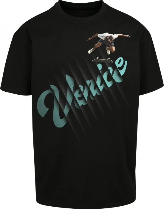 Мъжка тениска в черен цвят Mister Tee Venice Oversize, Овърсайз - Hoodstyle.bg