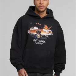 Pimp a Butterfly Heavy Oversize Hoody black XXL
