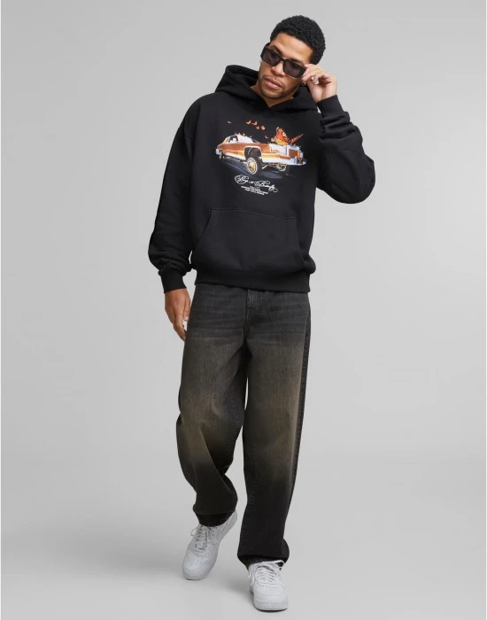 Pimp a Butterfly Heavy Oversize Hoody black XXL