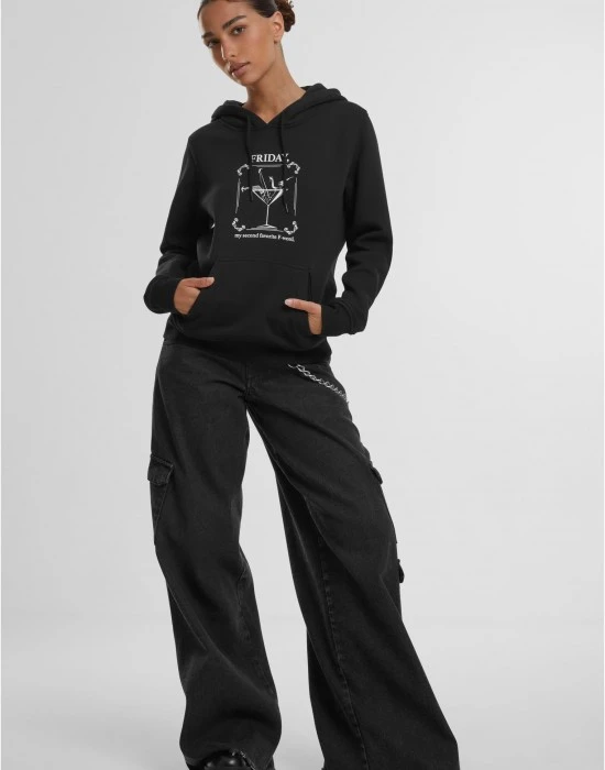 Ladies F-Word Hoody black XS