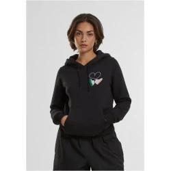 Ladies Kicks Love EMB Hoody black XS