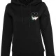 Ladies Kicks Love EMB Hoody black XS