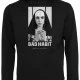 Мъжки суичър в черен цвят Мистер Тее Bad Habit, Суичъри - Hoodstyle.bg