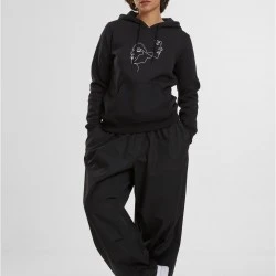 Ladies One Line Fit Hoody black XS