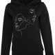 Ladies One Line Fit Hoody black XS