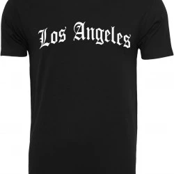 Тениска Los Angeles Wording Tee black XS