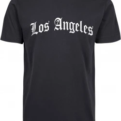 Тениска Los Angeles Wording Tee navy XXL