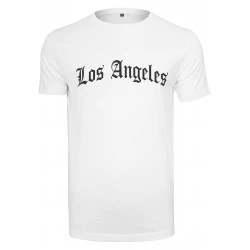Тениска Los Angeles Wording Tee white XXL