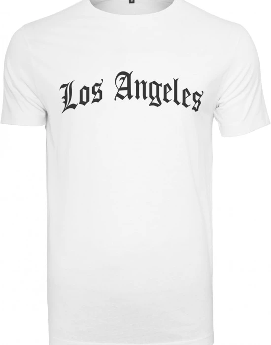 Тениска Los Angeles Wording Tee white XXL