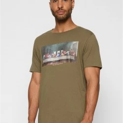 Тениска Can?t Hang With Us Tee olive XXL