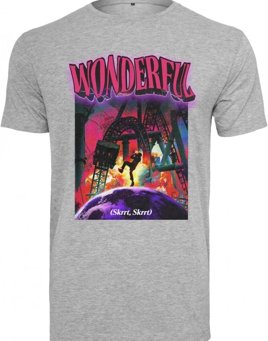 Wonderful Tee heather grey XXL