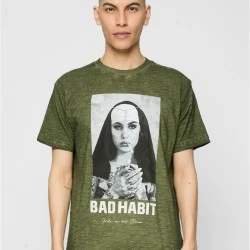 Тениска Bad Habit Tee olive XXL