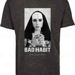 Тениска Bad Habit Tee dark grey XS