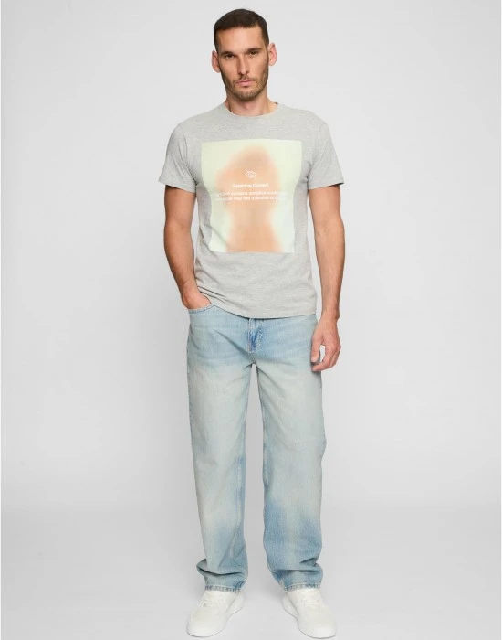 Тениска Sensitive Content Tee heather grey XXL